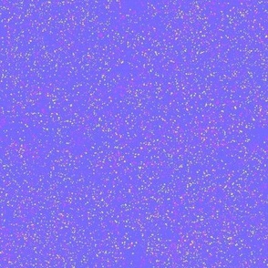 CSMC4 -  Periwinkle Speckled with Yellow and Pink