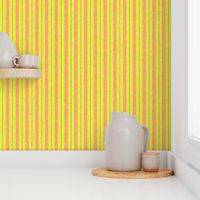 Vivid Rhythmic Stripes in Lime, Yellow and Orange -  CSMC7 