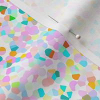 Confetti Rainbow Opal Multicolour Pastel Speckles