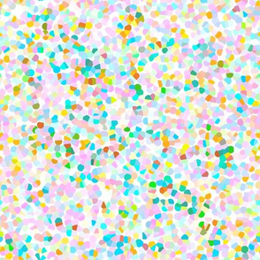 Confetti Rainbow Opal Multicolour Pastel Speckles