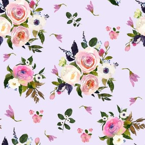 8" Colette Blooms - Lilac