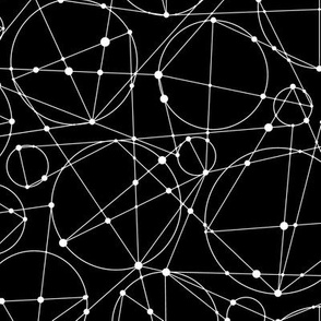 Geometric Nebula_Black-White