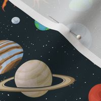 Solar system planets design for todler boy