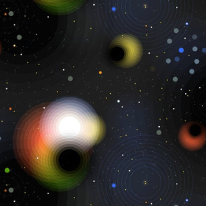 Black Holes by Friztin