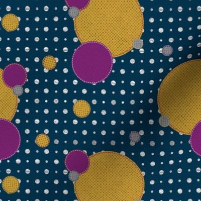 Vibrant Dots and Circles