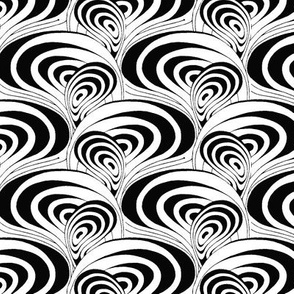 Psychedelic black and white