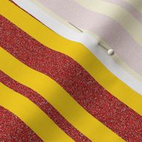 CSMC15 - Speckled Red and Golden Yellow Stripes