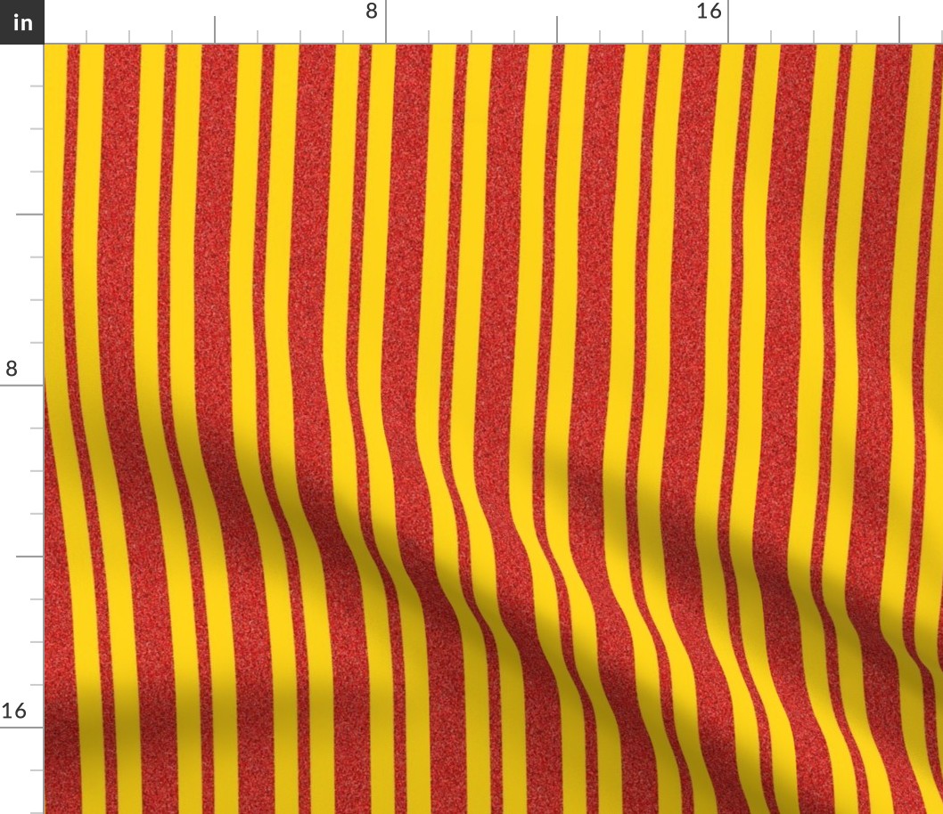 CSMC15 - Speckled Red and Golden Yellow Stripes
