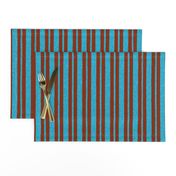 CSMC17 - Speckled Azure Blue and Russet Apricot  Stripes