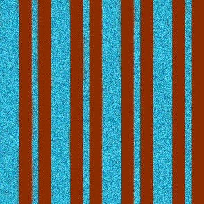 CSMC17 - Speckled Azure Blue and Russet Apricot  Stripes