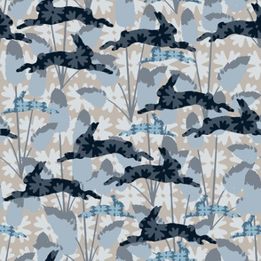 Bunnytails BlueGrey