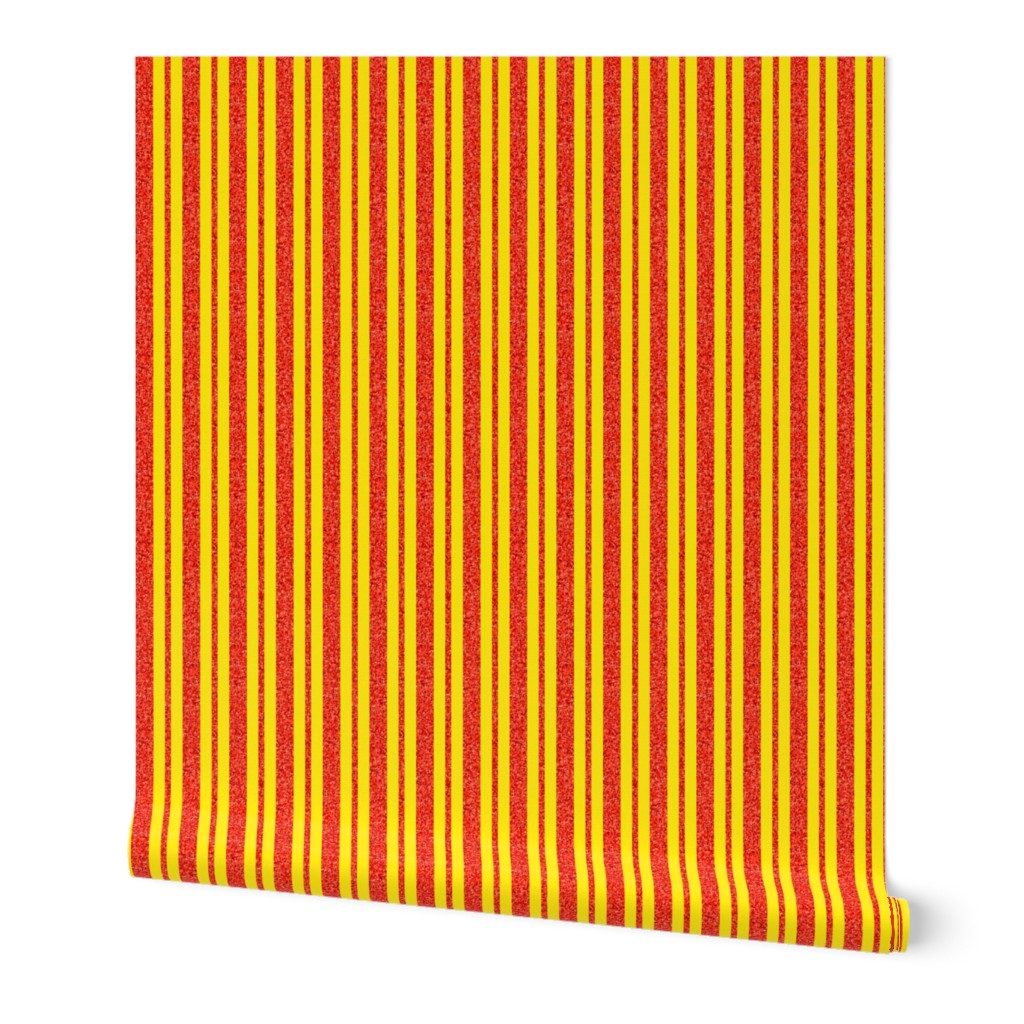 CSMC43 - Speckled Orange and Vibrant Yellow Stripes