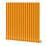 CSMC43 - Speckled Orange and Vibrant Yellow Stripes