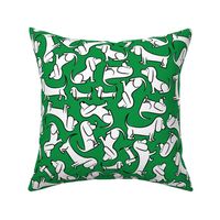 Doodle Bassets - Green