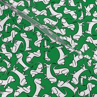 Doodle Bassets - Green (Small)