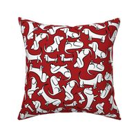 Doodle Bassets - Red