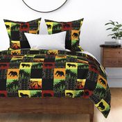 Serengeti Sunset Quilt - Color - African Safari Wildlife