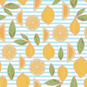 Lemons on Stripes