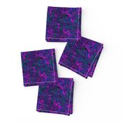 CSMC10 - M -  Marbled Lava Flow Texture in Fuchsia and Blue - 4 inch repeat