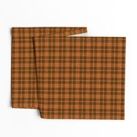 CSMC23 - Speckled  Copper and Brown Tartan Plaid