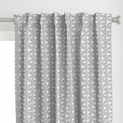 longhorn skull // skulls cactus grey boys room coordinate light grey gray - railroad