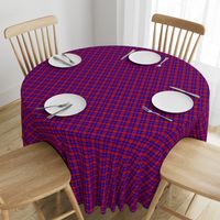 CSMC24 - Speckled Red, Purple and Royal Blue Plaid