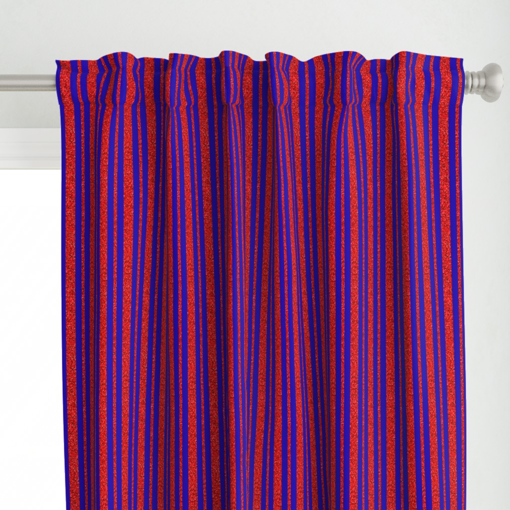 CSMC24 - Speckled, Red  and  Bright Royal Blue Stripes