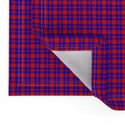 CSMC24  - Tiny, Speckled, Red and Royal Blue Plaid