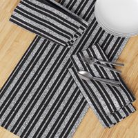 CSMC25 - Speckled Grey and Charcoal Stripes - Vertical