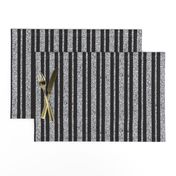 CSMC25 - Speckled Grey and Charcoal Stripes - Vertical