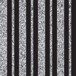 CSMC25 - Speckled Grey and Charcoal Stripes - Vertical