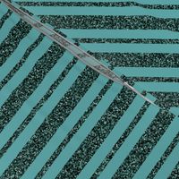 CSMC28 - Rustic Sparkly Teal Stripe