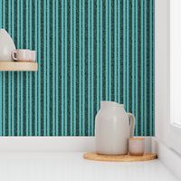 CSMC28 - Rustic Sparkly Teal Stripe