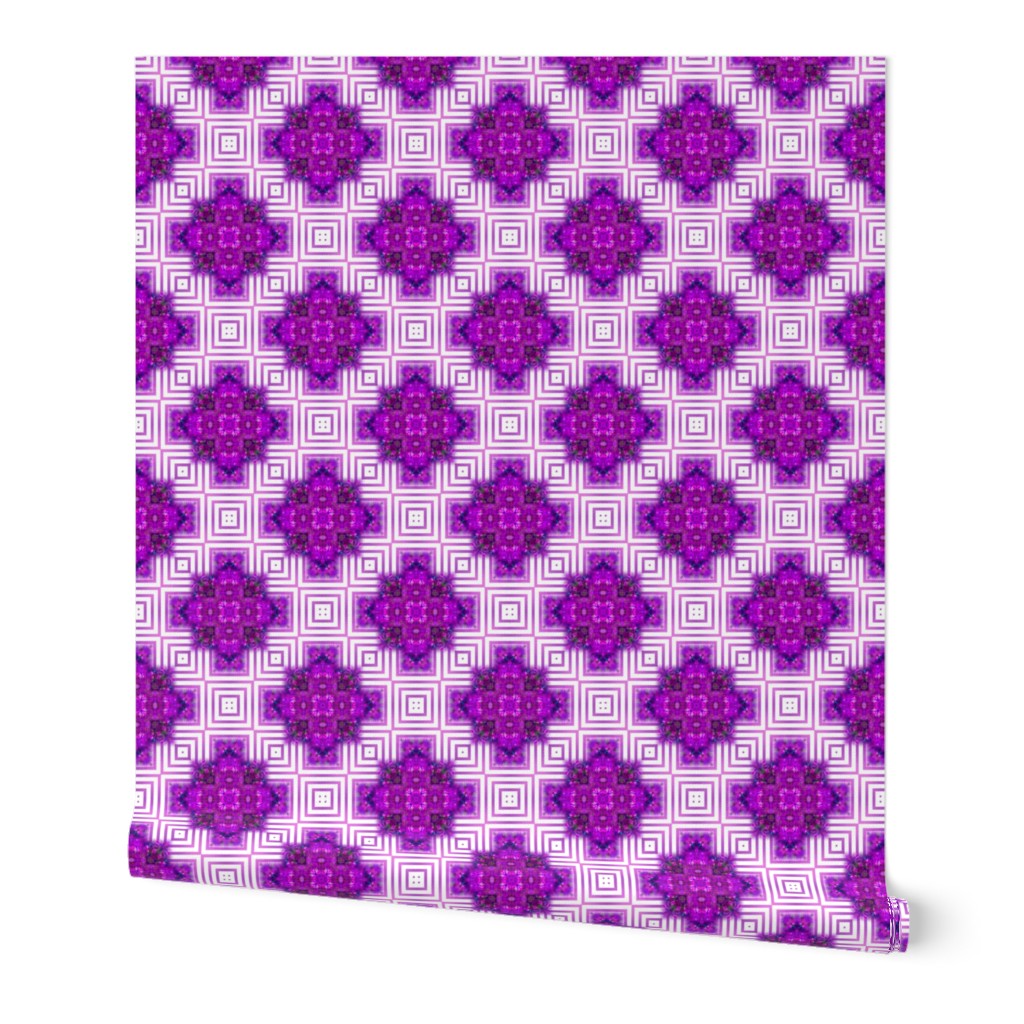 Vibrant Purple Squares