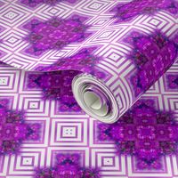 Vibrant Purple Squares