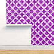 Vibrant Purple Squares