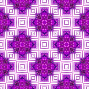 Vibrant Purple Squares