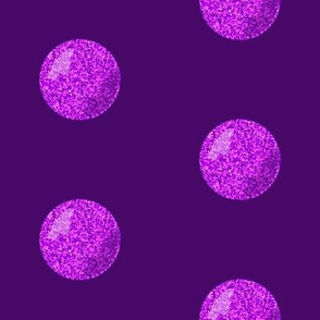 CSMC31 - LG - Speckled Magenta  Polka Dots on Purple