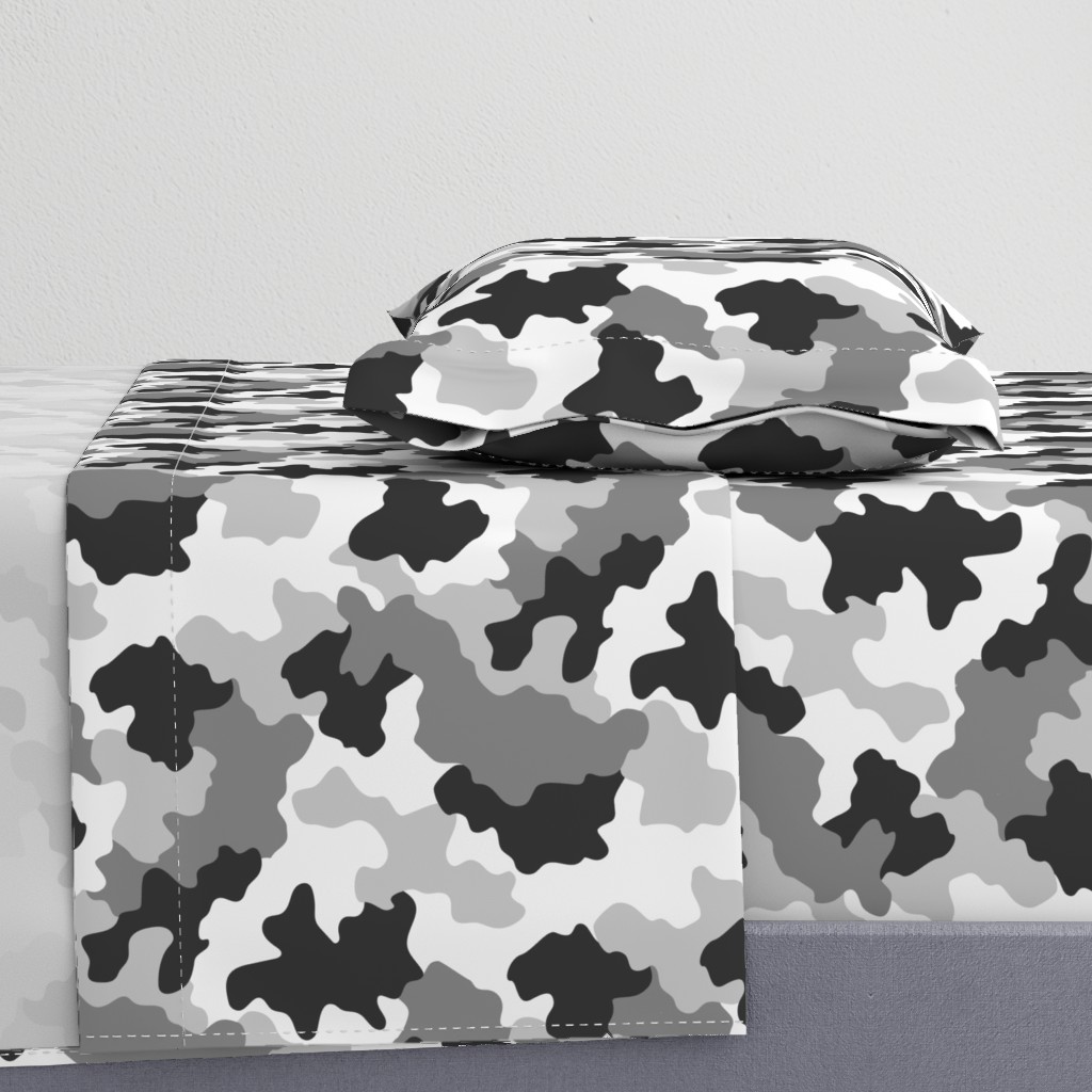 Black and white Camo