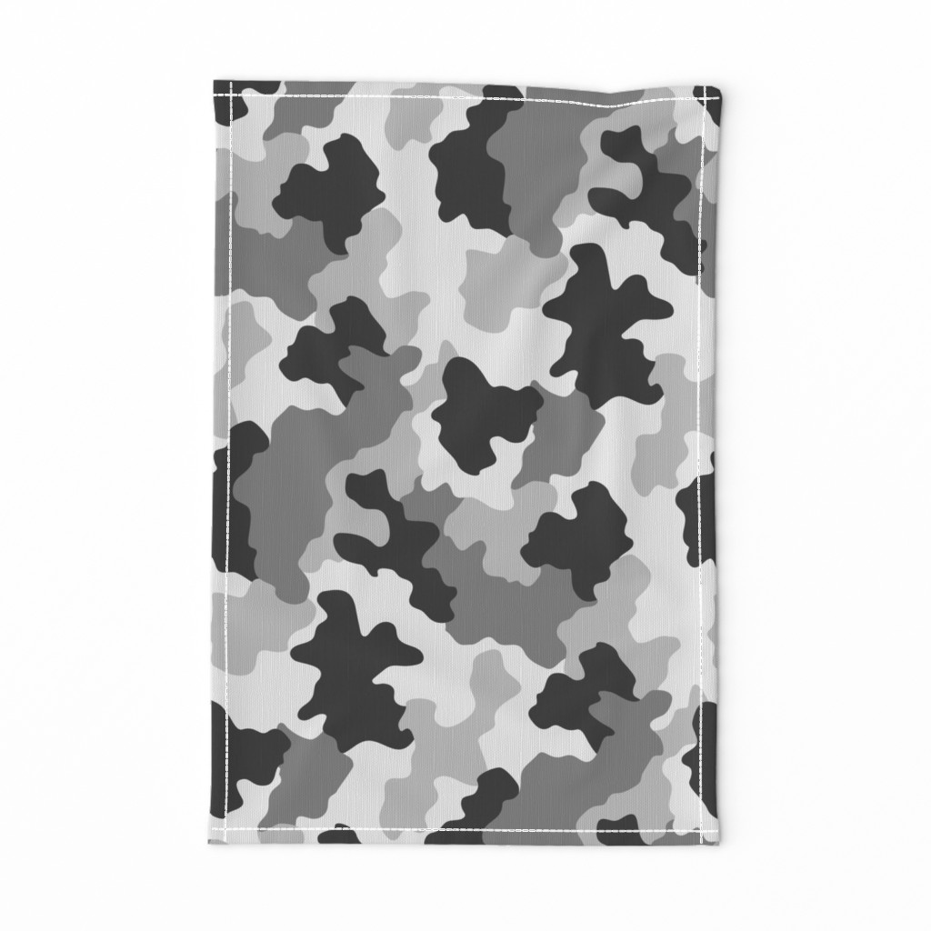 Black and white Camo