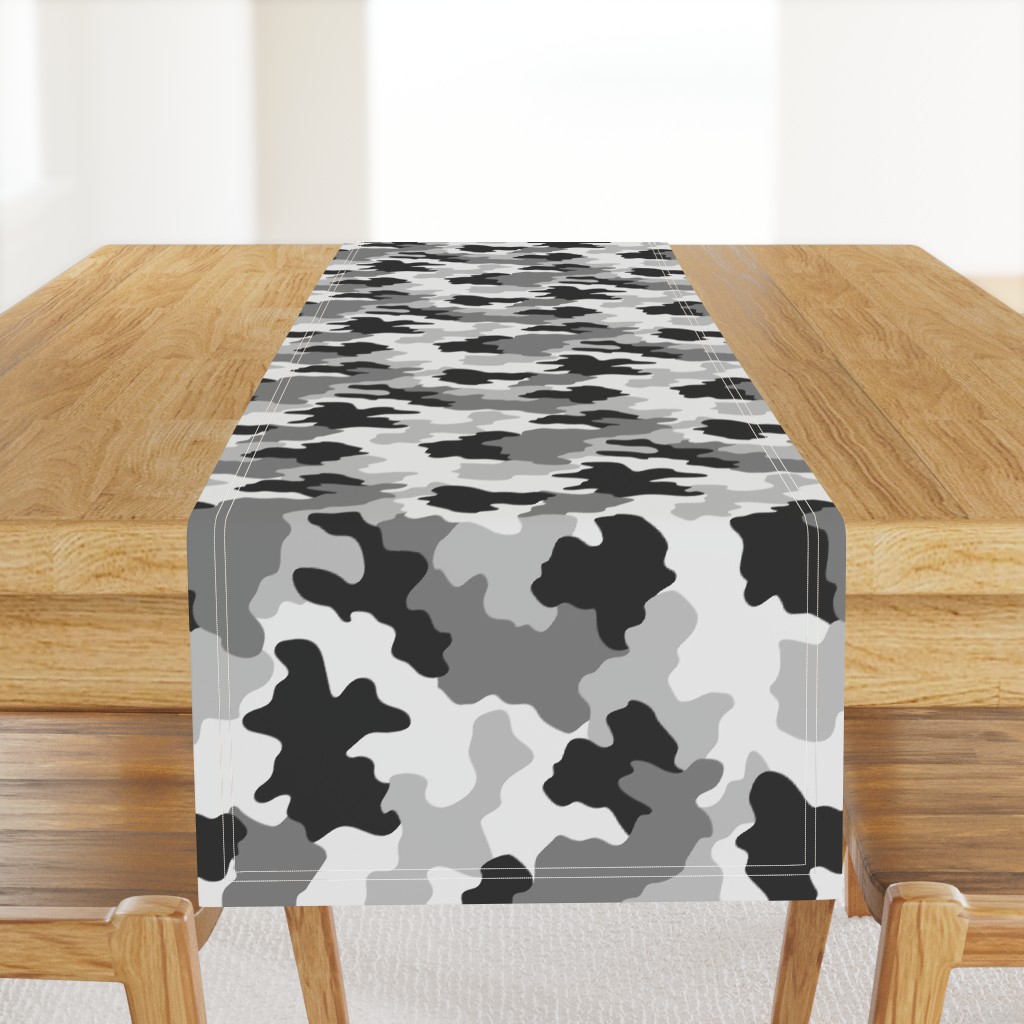 Black and white Camo