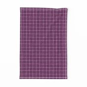 CSMC30  - Tiny - Speckled  Lilac-Orchid and Eggplant Purple Plaid