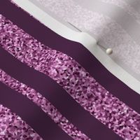 CSMC30  - Speckled  Lilac-Orchid and Eggplant Purple Stripe