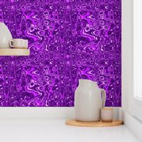 CSMC31 - Zigzags and Bubbles - A Marbled Texture in Purple and Lilac