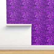 CSMC31 - Zigzags and Bubbles - A Marbled Texture in Purple and Lilac