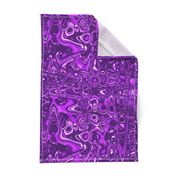 CSMC31 - Zigzags and Bubbles - A Marbled Texture in Purple and Lilac