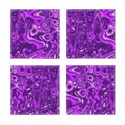 CSMC31 - Zigzags and Bubbles - A Marbled Texture in Purple and Lilac