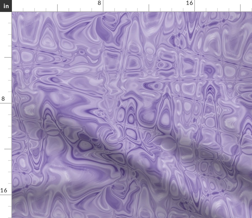 CSMC32 -  - Zigzags and Bubbles - A Marbled Texture in Rustic Violet Monochrome