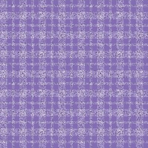 CSMC32 - Tiny Speckled Violet Tartan Plaid