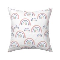 I wanna be a rainbow high in the sky cool abstract trend print pastel pink mint girls